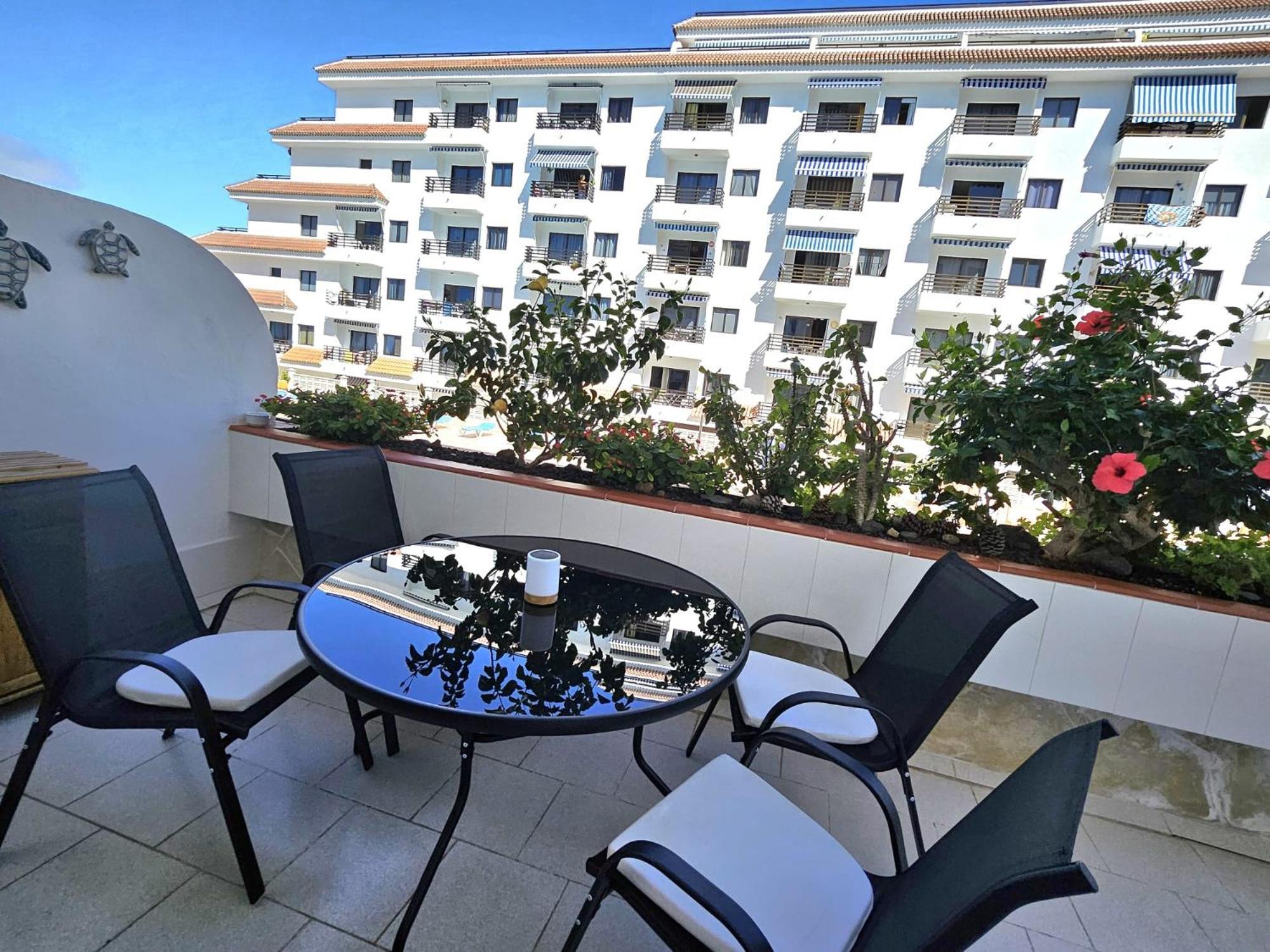 Аппартаметы Seguro De Sol Playa De La Arena Puerto de Santiago  Kültér fotó