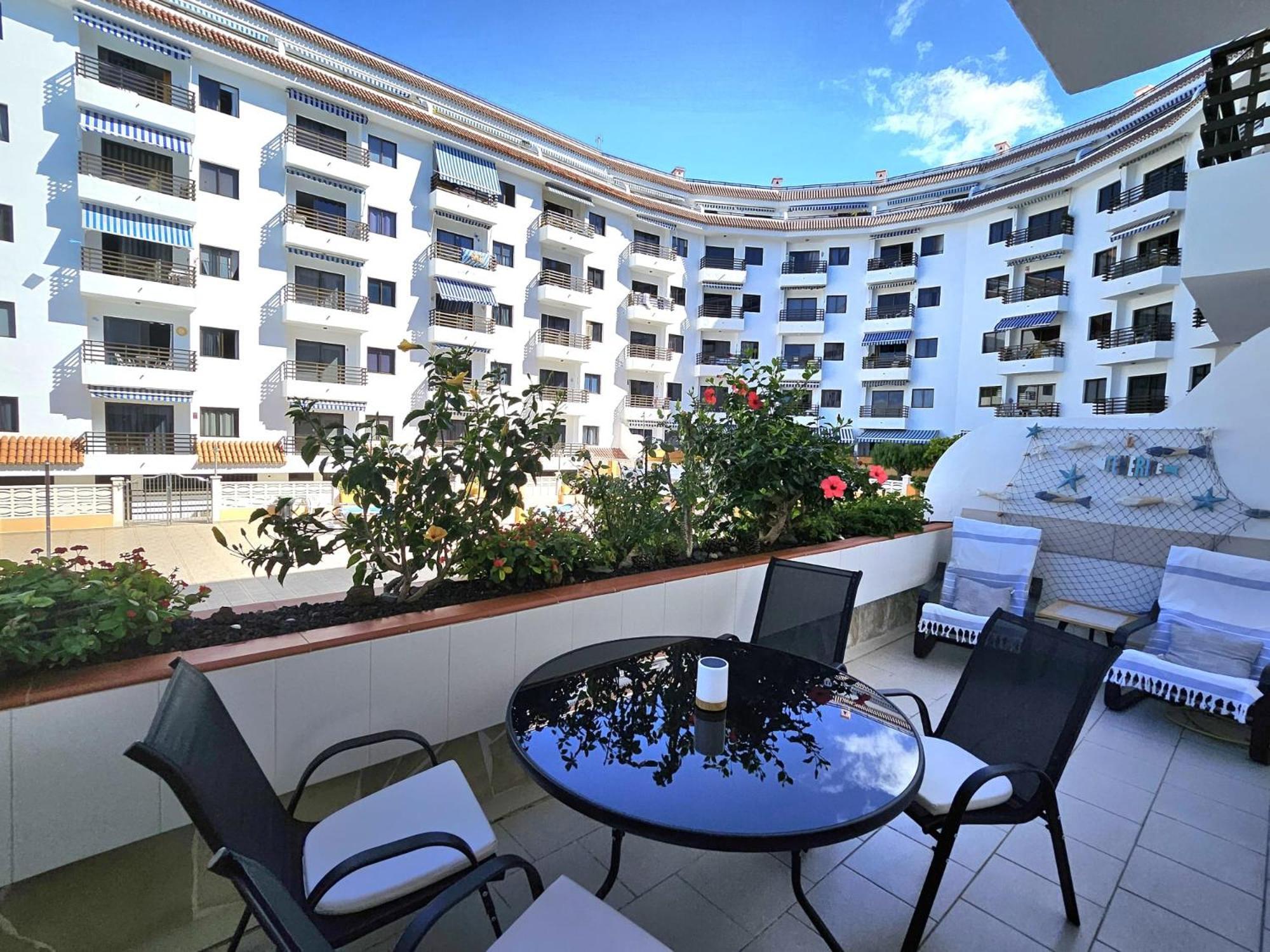 Аппартаметы Seguro De Sol Playa De La Arena Puerto de Santiago  Kültér fotó